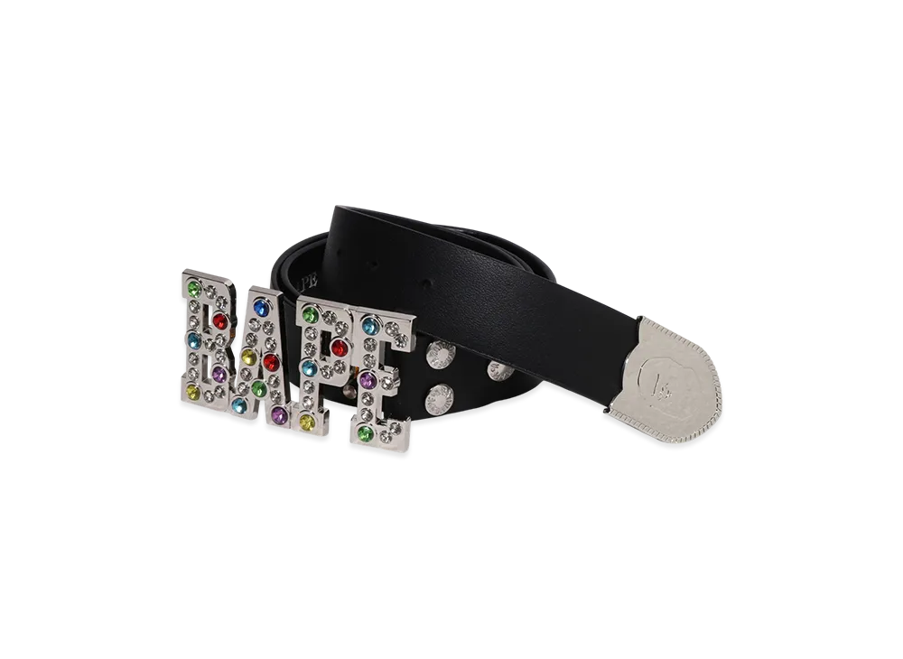 A BATHING APE Belt "Black"