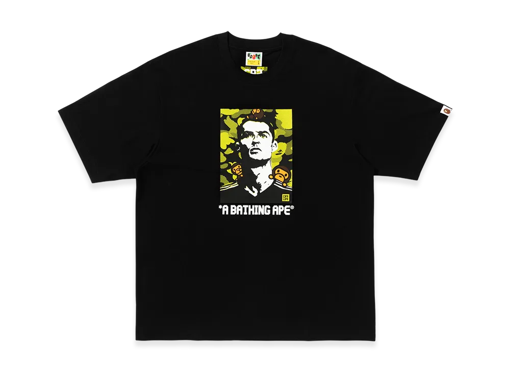 A BATHING APE x Cristiano Ronaldo CR7 Life Baby Milo Relaxed Fit Tee "Black"