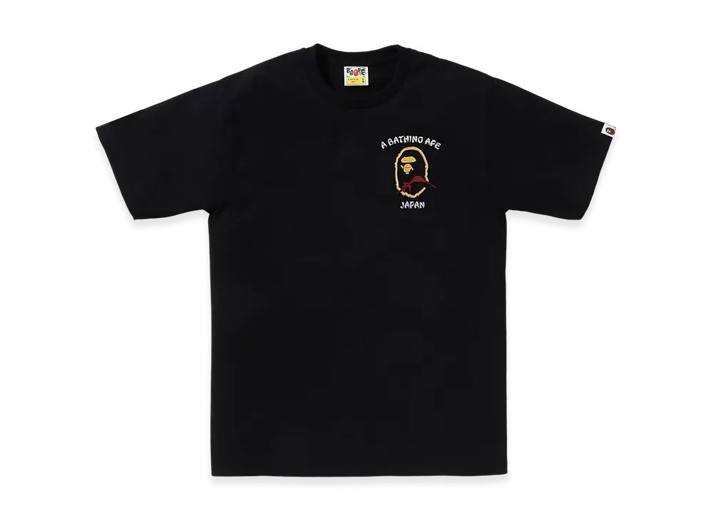A BATHING APE Souvenir Tee "Black"