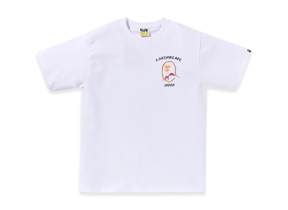 A BATHING APE Souvenir Tee "White"