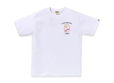 A BATHING APE Souvenir Tee "White"