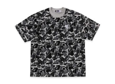 A BATHING APE x Def Jam Camo Relaxed Fit Tee "Black"