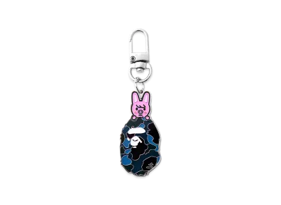 A BATHING APE x Stray Kids Key Ring Changbin "Navy"