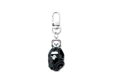 A BATHING APE x Stray Kids Key Ring Hyunjin "Black"