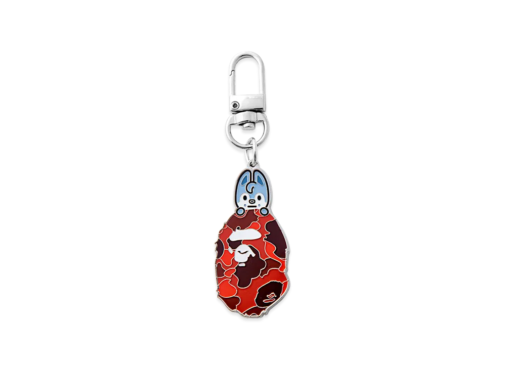 A BATHING APE x Stray Kids Key Ring Bang Chan 