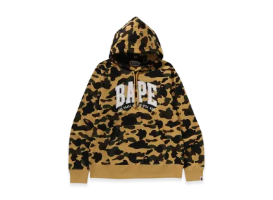 A BATHING APE 1St Camo Bape Pullover Hoodie "Yellow"