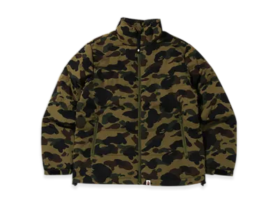 A BATHING APE 1St Camo Down Jacket "Green"