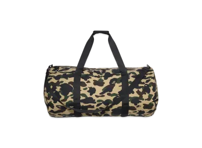 A BATHING APE 1St Camo Duffle Bag "Yellow"