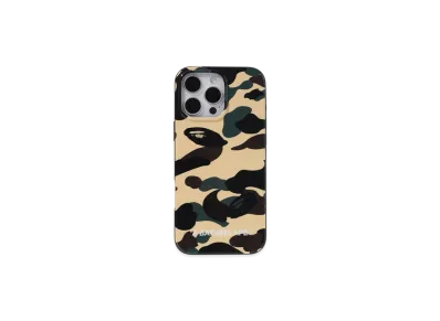 A BATHING APE 1St Camo Iphone 16 Pro Max Case "Yellow"