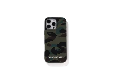 A BATHING APE 1St Camo Iphone 16 Pro Max Case "Green"