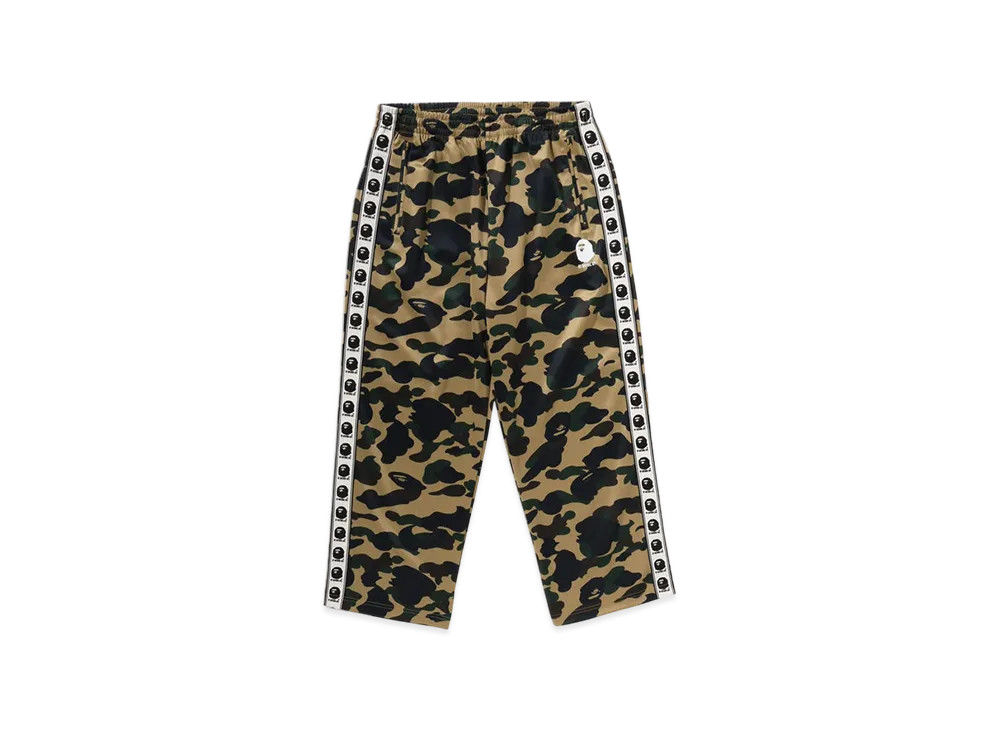 A BATHING APE 1St Camo Loose Fit Track Pants "Yellow"