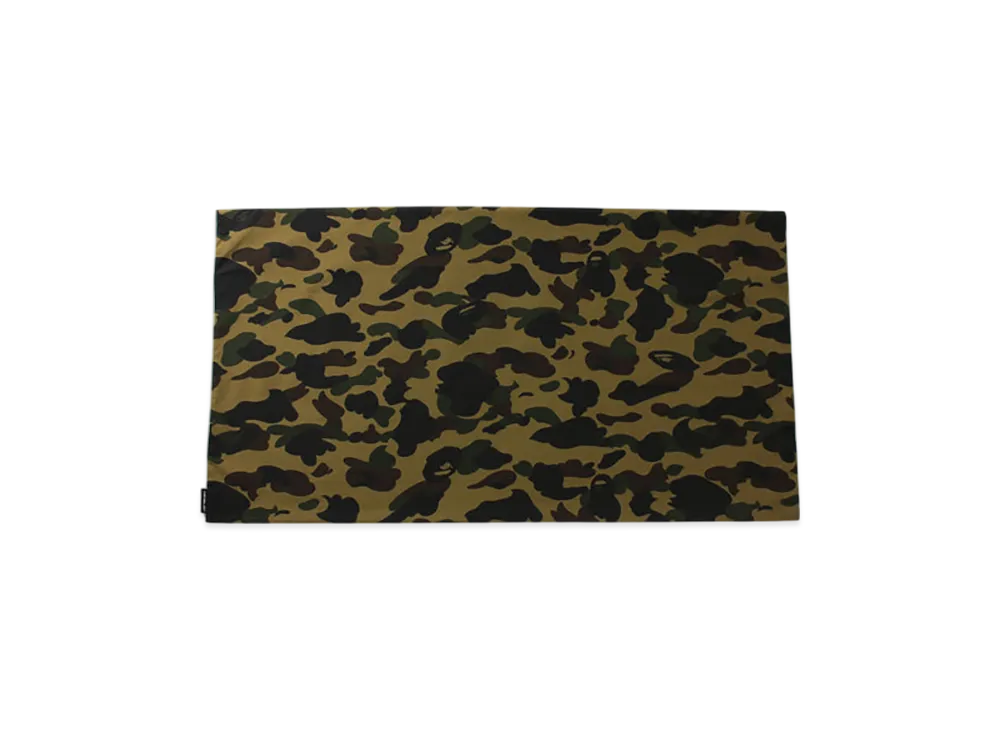 A BATHING APE 1St Camo Pillow Case L "Green"