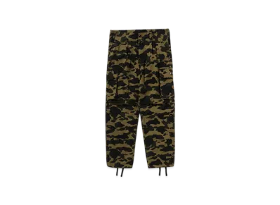 A BATHING APE 1St Camo Regular Fit 6 Pocket Pants "Green"
