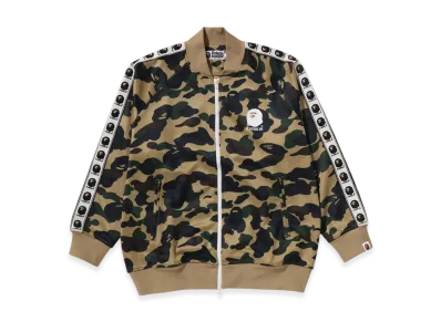 A BATHING APE 1St Camo Relaxed Fit Track Jacket "Yellow"