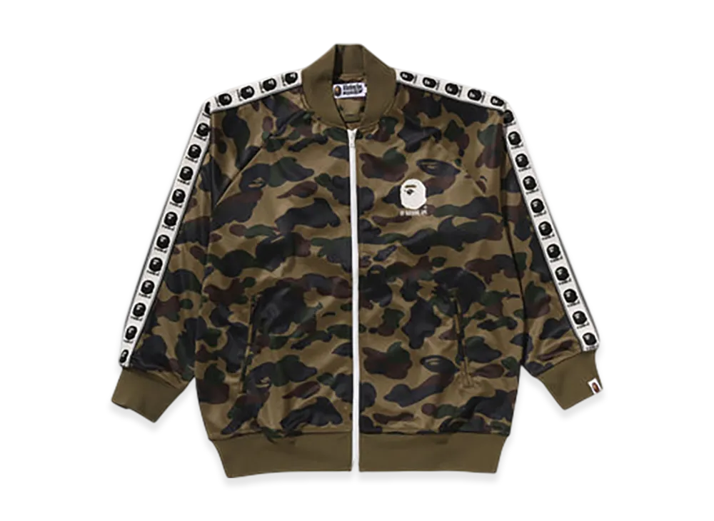 A BATHING APE 1St Camo Relaxed Fit Track Jacket "Green"