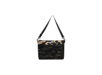 A BATHING APE 1St Camo Sacoche "Yellow"