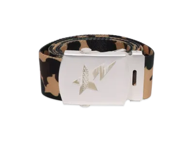 A BATHING APE 1St Camo Sta Gi Belt "Yellow"