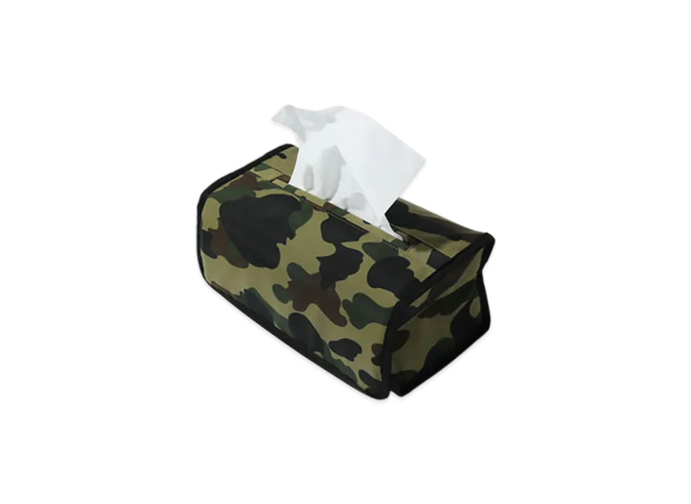 A BATHING APE 1St Camo Tissue Cover "Green"