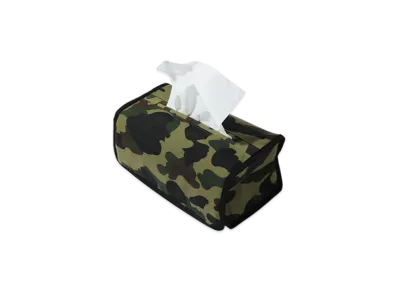 A BATHING APE 1St Camo Tissue Cover "Green"