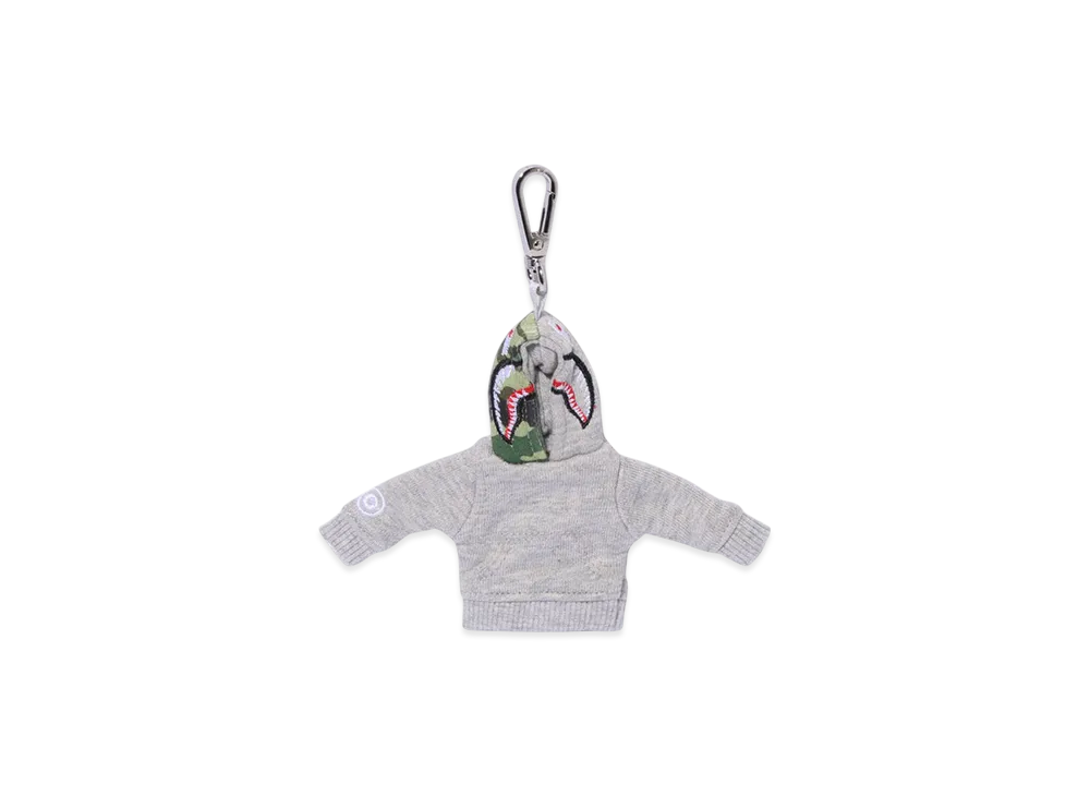 A BATHING APE 1St Shark Key Chain "Gray"