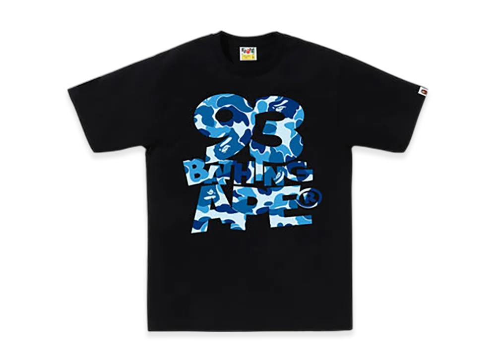 A BATHING APE ABC Camo 93 Bathing Ape Tee "Black/Blue"