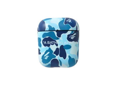 A BATHING APE ABC Camo Airpods Case "Blue"