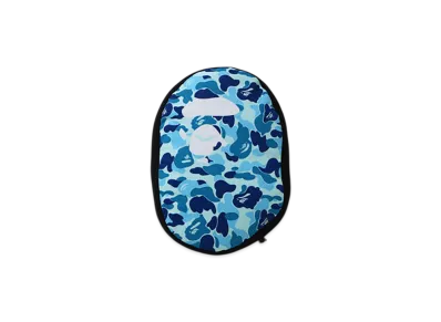 A BATHING APE ABC Camo Ape Head Cushion "Blue"