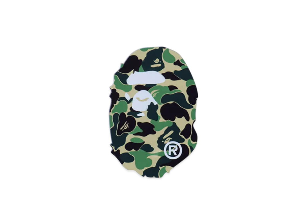 A BATHING APE ABC Camo Ape Head Wireless Charger "Green"