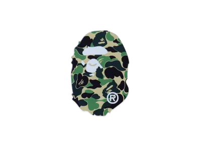 A BATHING APE ABC Camo Ape Head Wireless Charger "Green"