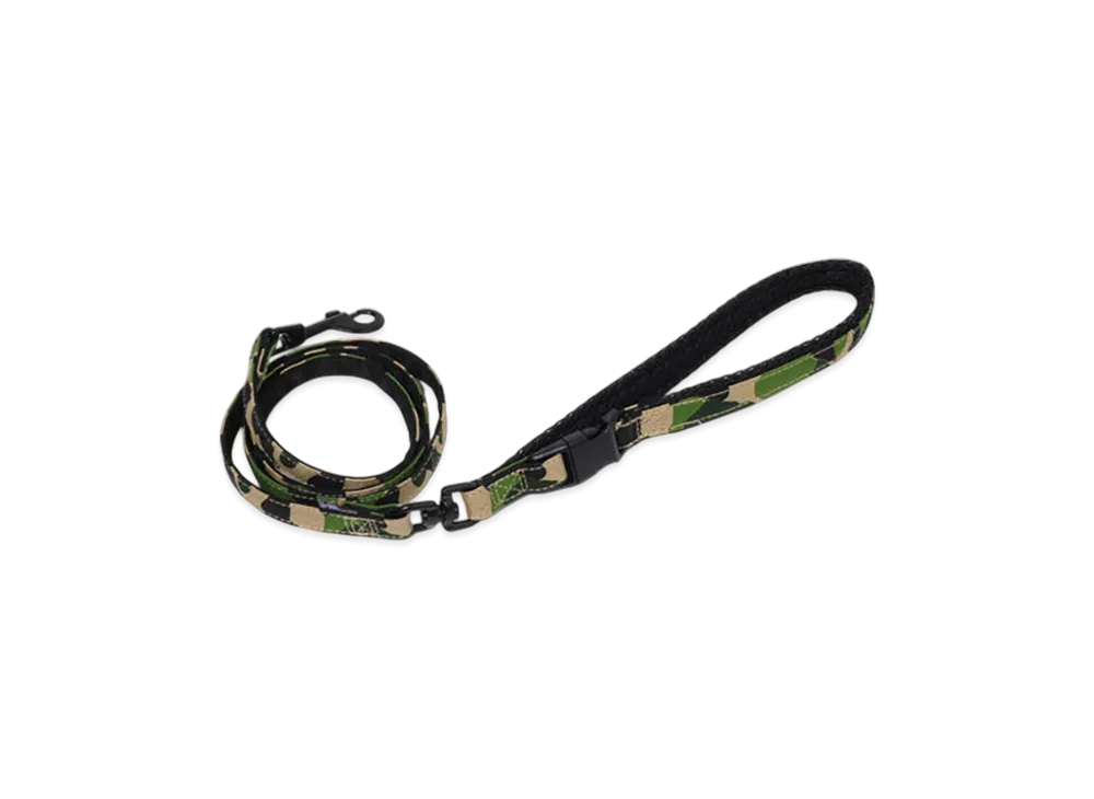 A BATHING APE ABC Camo Dog Leads "Green"