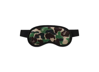 A BATHING APE ABC Camo Eye Mask Travel "Green"