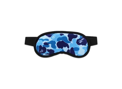 A BATHING APE ABC Camo Eye Mask Travel "Blue"
