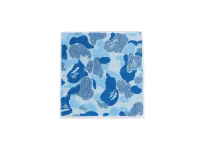A BATHING APE ABC Camo Hand Towel "Blue"