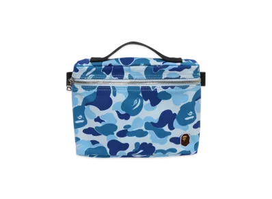 A BATHING APE ABC Camo Music Pouch Travel "Blue"