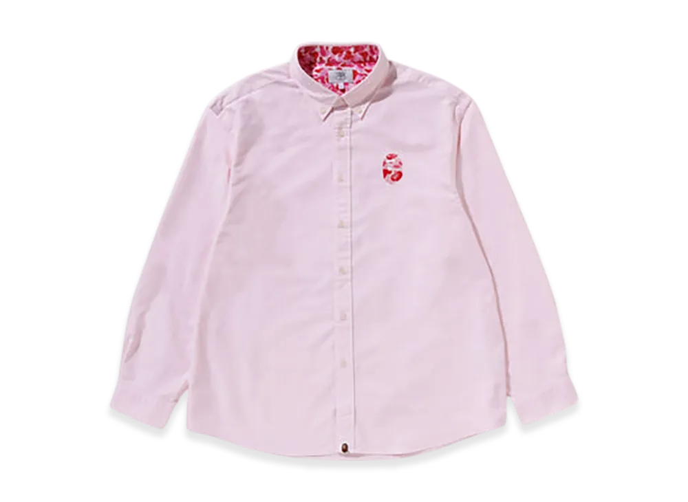 A BATHING APE ABC Camo One Point Shirt "Pink"