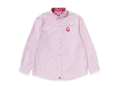 A BATHING APE ABC Camo One Point Shirt "Pink"
