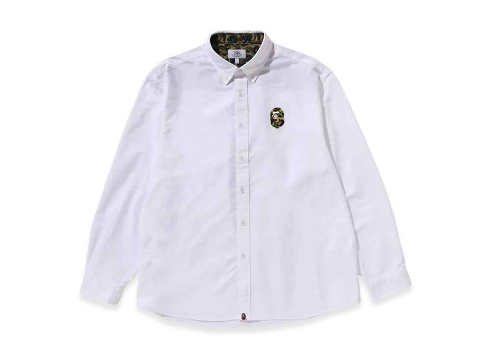 A BATHING APE ABC Camo One Point Shirt "White"