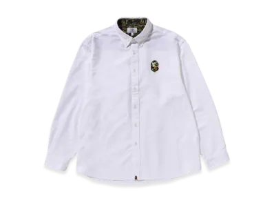A BATHING APE ABC Camo One Point Shirt "White"