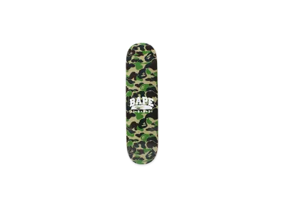 A BATHING APE ABC Camo Skateboard "Green"
