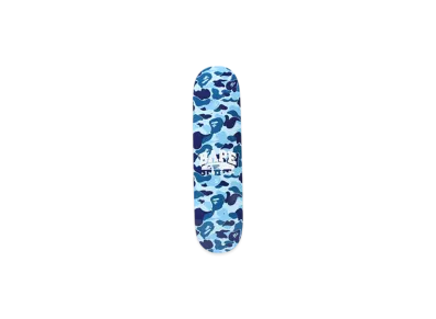 A BATHING APE ABC Camo Skateboard "Blue"