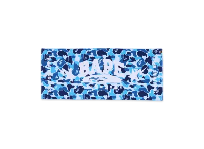A BATHING APE ABC Camo Sport Towel "Blue"