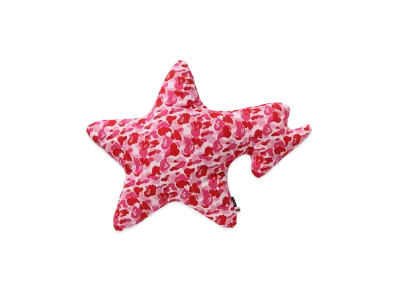 A BATHING APE ABC Camo Sta Big Cushion "Pink"