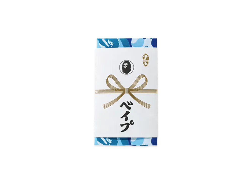 A BATHING APE ABC Camo Tenugui "Blue"