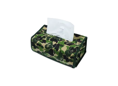A BATHING APE ABC Camo Tissue Cover "Green"