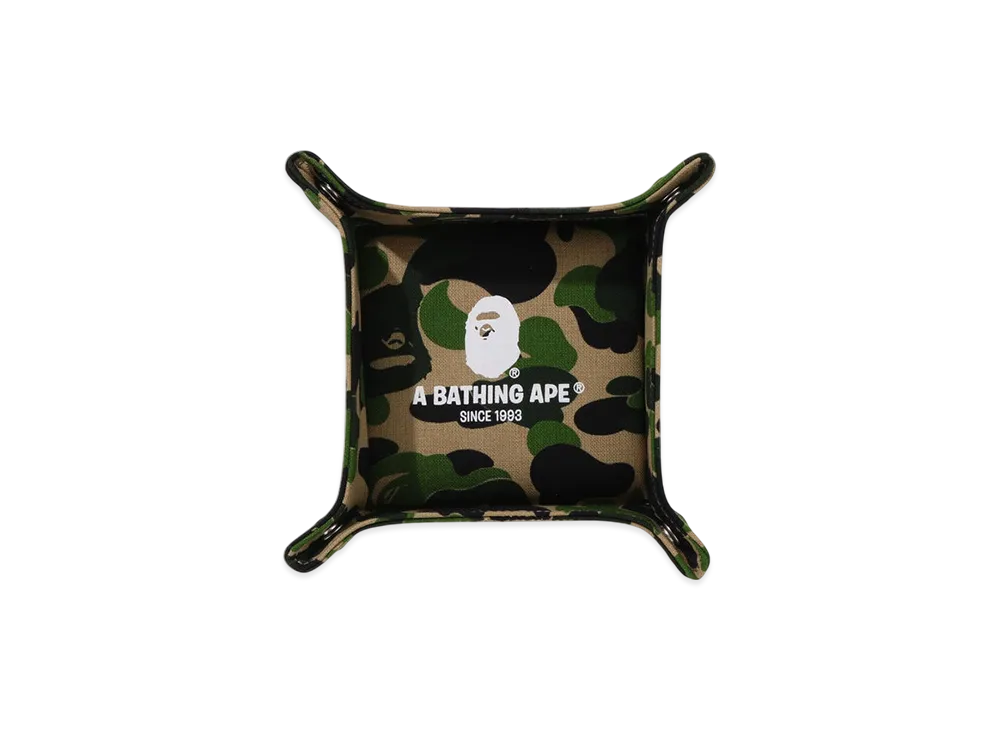 A BATHING APE ABC Camo Tray (M) Travel "Green"