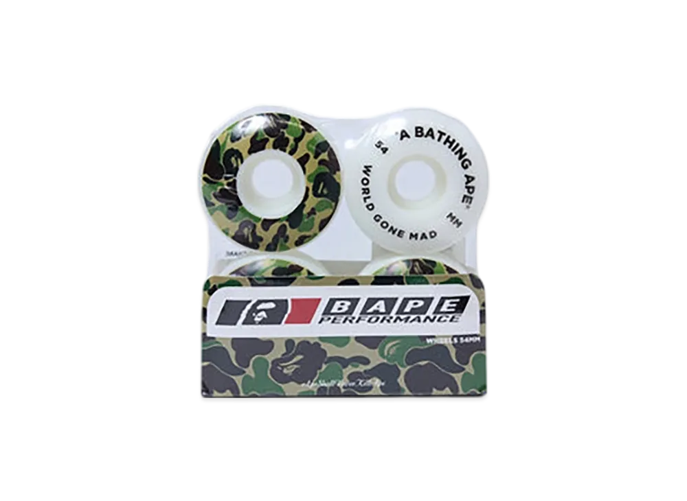 A BATHING APE ABC Camo Wheels "Green"