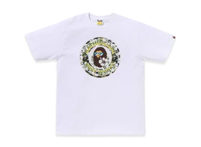 A BATHING APE ABC Resort Camo Busy Works Tee "White"