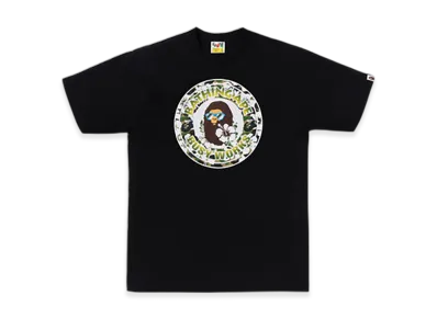 A BATHING APE ABC Resort Camo Busy Works Tee "Black"