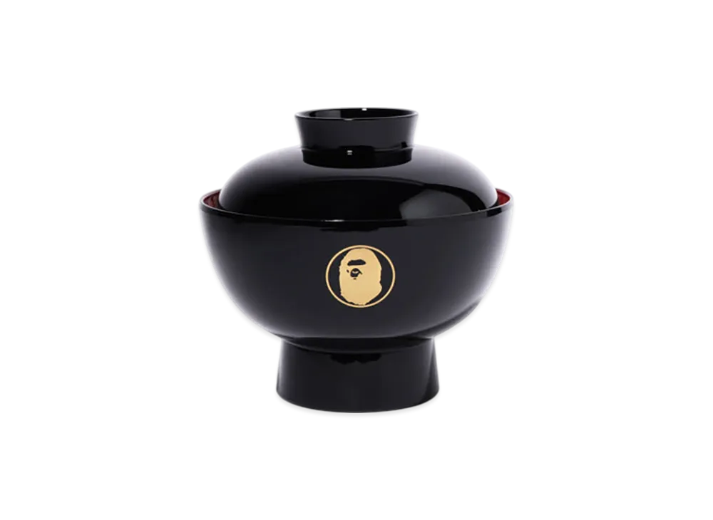 A BATHING APE Ape Head Bowl "Black"