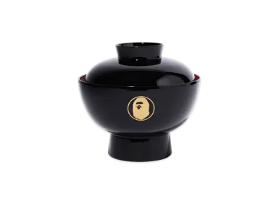 A BATHING APE Ape Head Bowl "Black"
